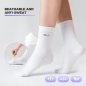 Preview: ROCKBROS | TVI Damen Fahrrad-Socken Lang – Leichte Sportsocken für Radsport (S/M) in verschiedenen Farben